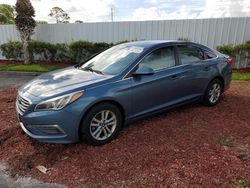 Salvage cars for sale at Fort Pierce, FL auction: 2015 Hyundai Sonata SE