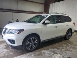 Salvage cars for sale at Leroy, NY auction: 2018 Nissan Pathfinder S