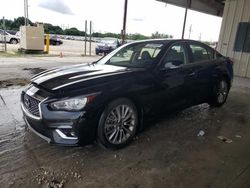 Vehiculos salvage en venta de Copart Homestead, FL: 2021 Infiniti Q50 Luxe