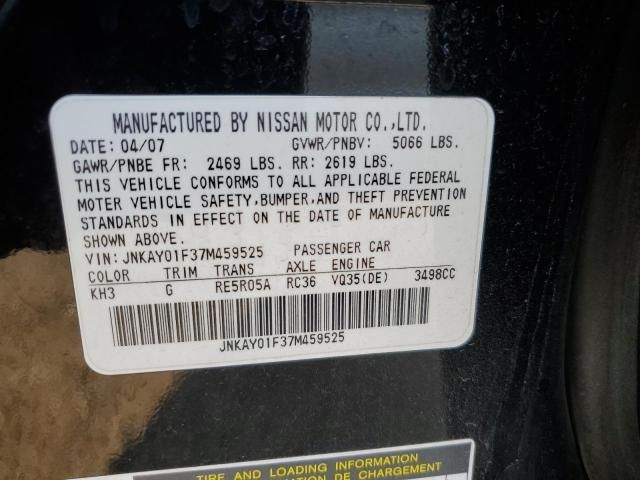 2007 Infiniti M35 Base