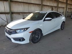 Honda salvage cars for sale: 2018 Honda Civic EX