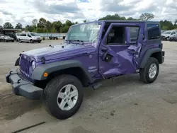 Jeep Vehiculos salvage en venta: 2017 Jeep Wrangler Unlimited Sport