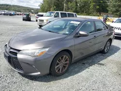 Salvage cars for sale at Concord, NC auction: 2017 Toyota Camry LE