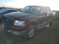 Salvage cars for sale at Brighton, CO auction: 2004 Ford F150 Supercrew