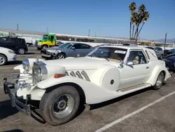 Salvage cars for sale at Van Nuys, CA auction: 1983 Ford 1983 Zimm Goldenspir