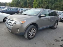 Salvage cars for sale at Glassboro, NJ auction: 2012 Ford Edge Limited