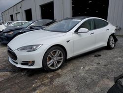 Salvage vehicles for parts for sale at auction: 2014 Tesla Model S