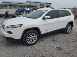 Salvage cars for sale at Earlington, KY auction: 2016 Jeep Cherokee Latitude