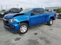 Chevrolet salvage cars for sale: 2021 Chevrolet Colorado