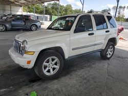 Salvage cars for sale at Cartersville, GA auction: 2007 Jeep Liberty Limited