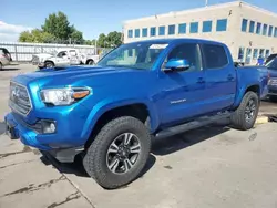 Toyota Tacoma Double cab salvage cars for sale: 2016 Toyota Tacoma Double Cab