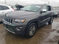 Salvage cars for sale at Elgin, IL auction: 2014 Jeep Grand Cherokee Limited