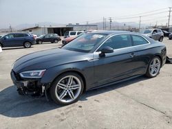 Salvage cars for sale at Sun Valley, CA auction: 2019 Audi A5 Premium Plus