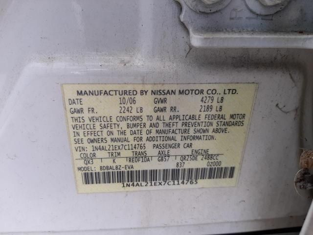 2007 Nissan Altima 2.5