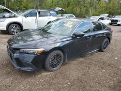 Honda salvage cars for sale: 2022 Honda Civic LX