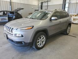 Jeep salvage cars for sale: 2017 Jeep Cherokee Latitude