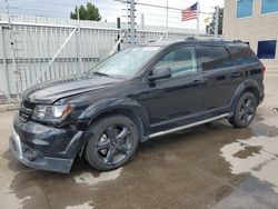 Salvage cars for sale at Littleton, CO auction: 2020 Dodge Journey Crossroad