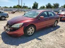 Honda salvage cars for sale: 2006 Honda Accord EX