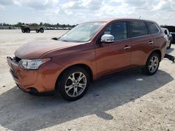 Carros salvage para piezas a la venta en subasta: 2014 Mitsubishi Outlander GT