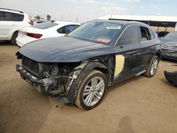 Salvage cars for sale at Brighton, CO auction: 2018 Audi Q5 Premium Plus