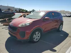 Salvage cars for sale at Martinez, CA auction: 2017 KIA Sportage LX