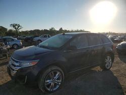 Salvage cars for sale at Des Moines, IA auction: 2012 Ford Edge Limited