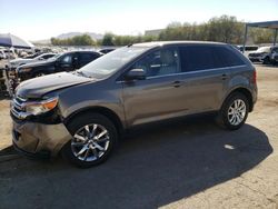 Salvage cars for sale at Las Vegas, NV auction: 2013 Ford Edge Limited