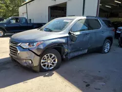 Chevrolet salvage cars for sale: 2019 Chevrolet Traverse LT