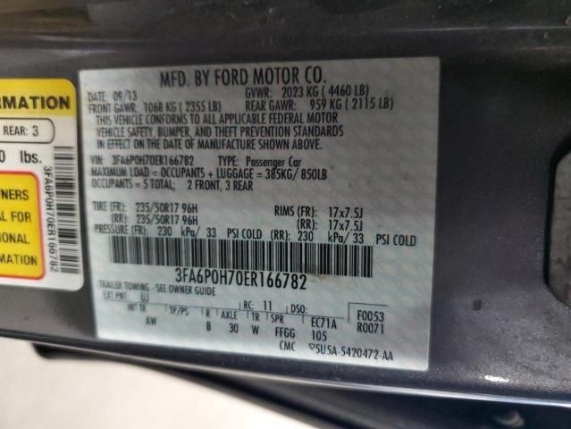 2014 Ford Fusion SE