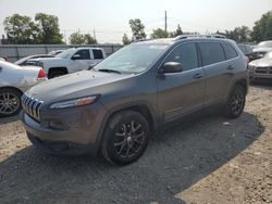 Jeep salvage cars for sale: 2015 Jeep Cherokee Latitude