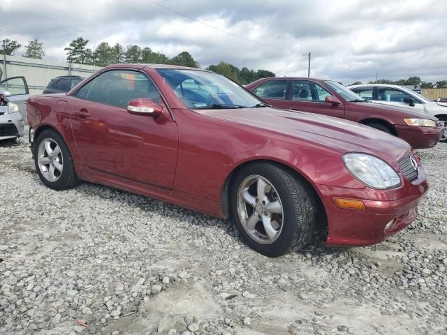 2002 Mercedes-Benz SLK 320