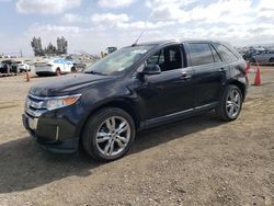 Salvage cars for sale at San Diego, CA auction: 2014 Ford Edge SEL