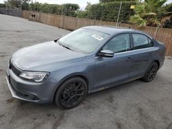 Salvage cars for sale at San Martin, CA auction: 2013 Volkswagen Jetta SE