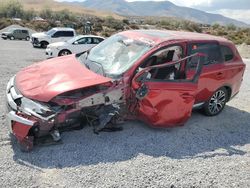 Salvage cars for sale at Reno, NV auction: 2018 Mitsubishi Outlander SE