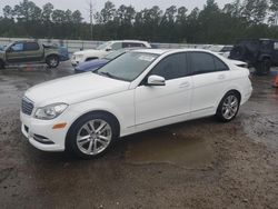 Salvage cars for sale at Harleyville, SC auction: 2013 Mercedes-Benz C 250