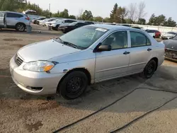 Carros salvage para piezas a la venta en subasta: 2006 Toyota Corolla CE