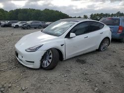 Tesla salvage cars for sale: 2020 Tesla Model Y