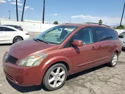 Salvage cars for sale at Van Nuys, CA auction: 2005 Nissan Quest S