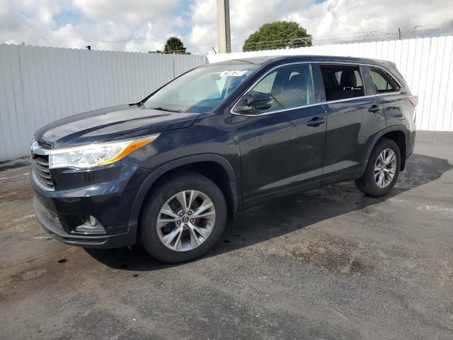 2016 Toyota Highlander LE