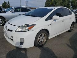 Salvage cars for sale at Rancho Cucamonga, CA auction: 2011 Toyota Prius