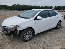 Toyota Corolla l salvage cars for sale: 2018 Toyota Corolla L