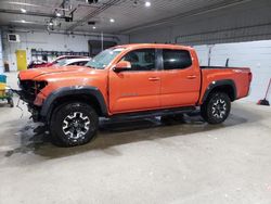 Salvage cars for sale at Candia, NH auction: 2018 Toyota Tacoma Double Cab