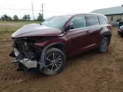 Toyota Highlander se Vehiculos salvage en venta: 2017 Toyota Highlander SE