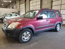 Honda salvage cars for sale: 2005 Honda CR-V LX