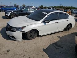 Salvage cars for sale at Indianapolis, IN auction: 2016 Honda Accord Sport