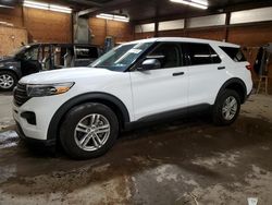 Salvage cars for sale at Ebensburg, PA auction: 2022 Ford Explorer