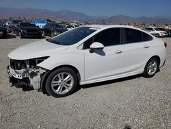 Chevrolet salvage cars for sale: 2016 Chevrolet Cruze LT