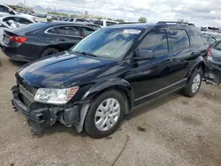 Salvage cars for sale at Tucson, AZ auction: 2016 Dodge Journey SE