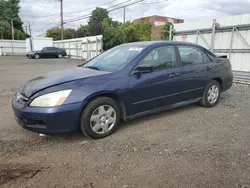 Vehiculos salvage en venta de Copart New Britain, CT: 2007 Honda Accord Value