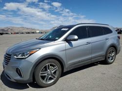 Hyundai Vehiculos salvage en venta: 2017 Hyundai Santa FE SE Ultimate